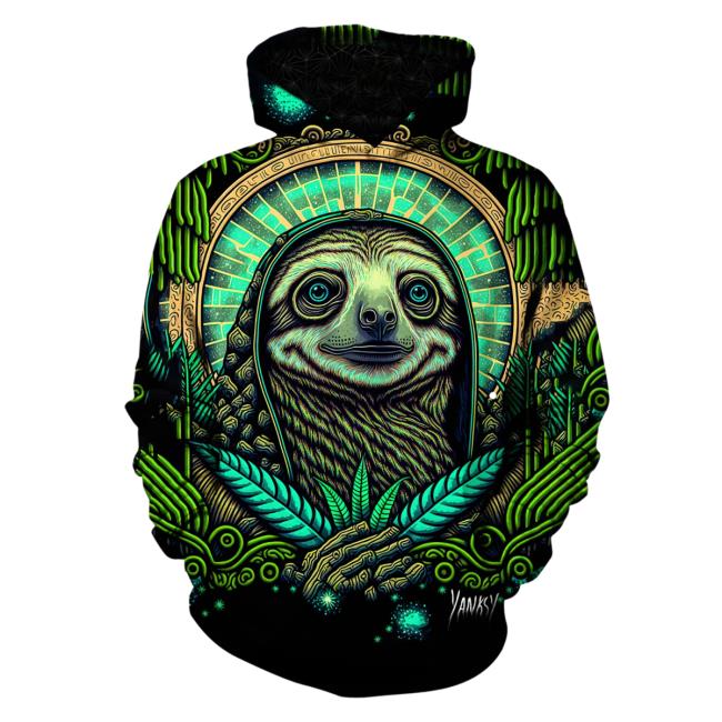 Official Shallow Sloth Unisex Tee 3D All Over Print