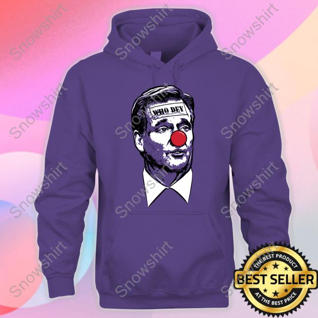 Who Dey Cin Clown Shirts Official Who Dey Cin Clown Shirt