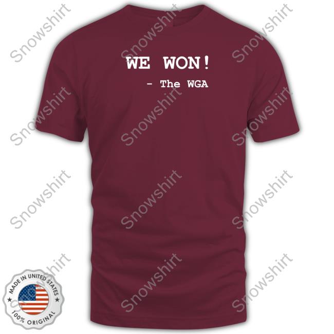 Official Danielle Nicki Merch We Won The Wga Tee Official Danielle Nicki We Won The Wga Shirt