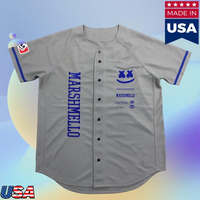 Official Marshmello Apparel Clothing Merch Store Marshmello Mello Gang Baseball Jersey 30 T Shirt Marsh Mello Shop