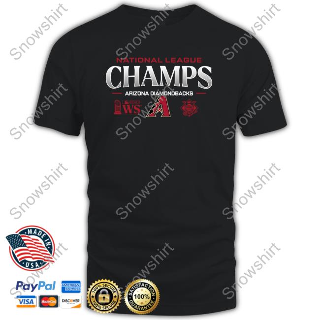 Arizona Diamondbacks Fanatics 2023 National League Champions Roster Hoodie