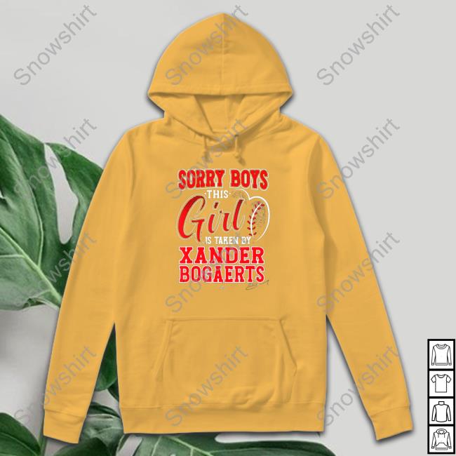 This Girl is Taken By Xander Bogaerts Boston Long Sleeve T Shirt