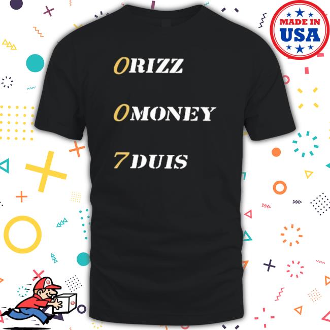 Official 007 Rizz Money Duis Tee