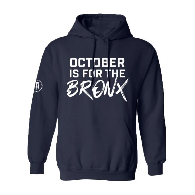 The Short Porch October Is For The Bronx LS Hoodie – Barstool Sports Merch