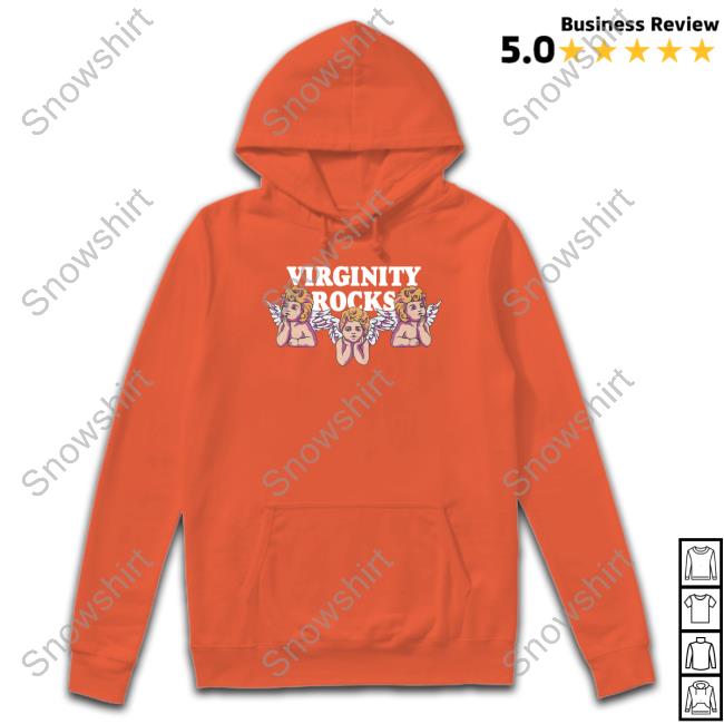 Virginity Rocks Angels Tee Shirt Danny Duncan Merch Virginity Rocks Angels Long Sleeve