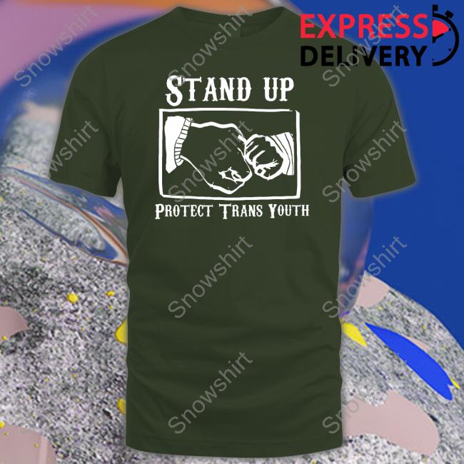 Stand Up Protect Trans Youth Shirt