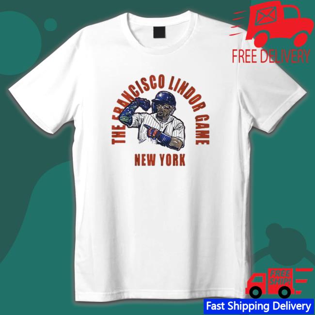 The Francisco Lindor Game Baseball Tee Shirt The Francisco Lindor Game Baseball Tee Shirt