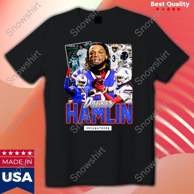Damar Hamlin Hooded Sweatshirt Dreamathon Carlos Gonzalez
