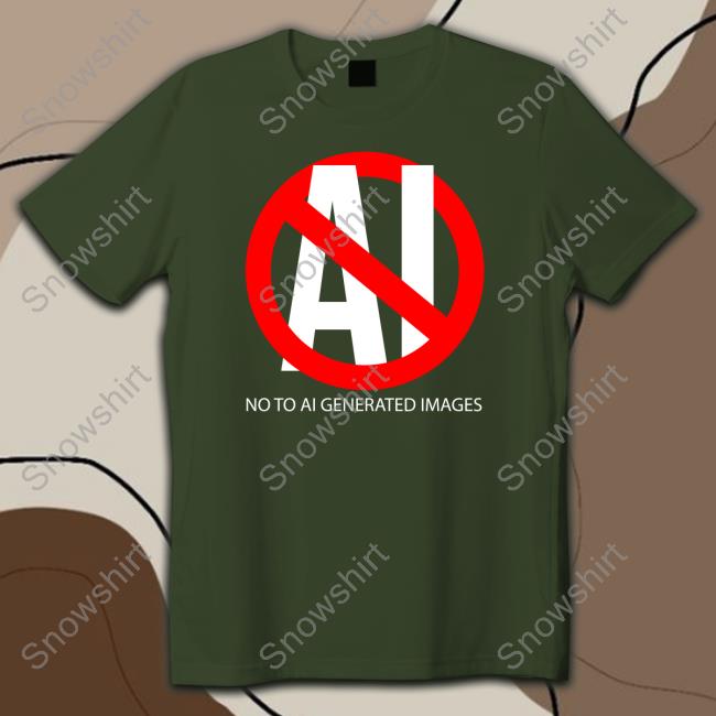 No To Ai Generated Images Shirt Mike Mignola Artofmmignola No To Ai Generated Images T-Shirt