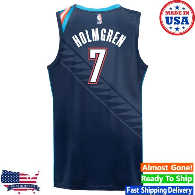 Oklahoma City Thunder 2025-26 NBA Basketball City Edition Youth Chet