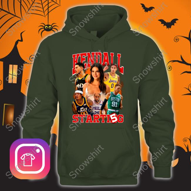 Kendall Starting 5 Shirt Kendall Jenner Kendall Starting 5 Long Sleeve T-Shirt