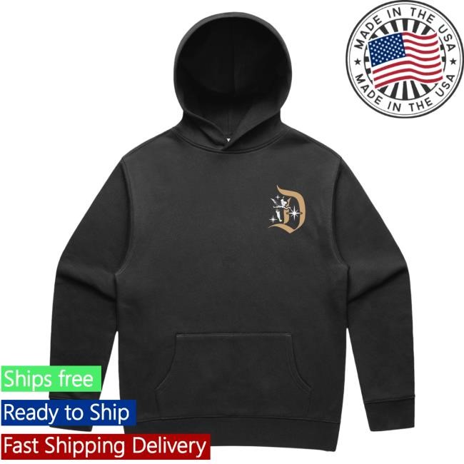 Official Club 55 Clothing 70th Anniversary Vintage Black Hooded Sweatshirt