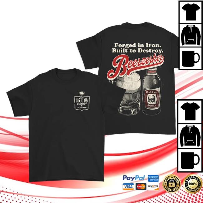 Beerzerker Bottle New T-Shirt Black Label Society Shop
