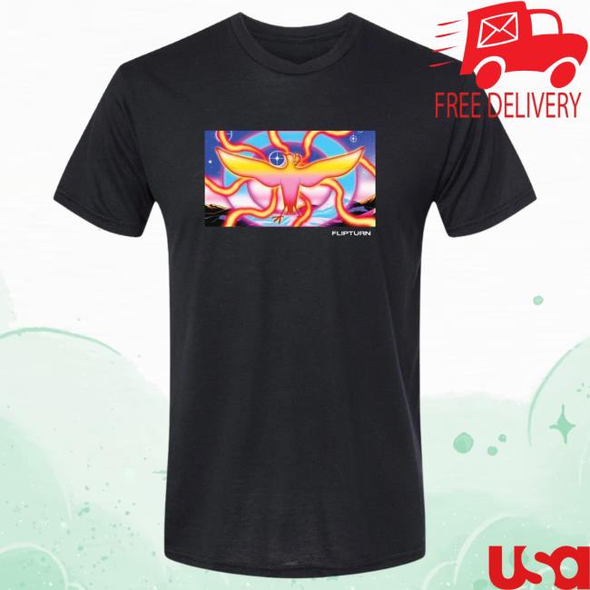 Official Flipturn Merch Store If I Were A Bird Popover Shirt (Black)