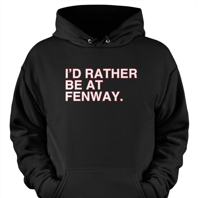 I'd Rather Be At Fenway Long Sleeve T Shirt Obvious Shirts