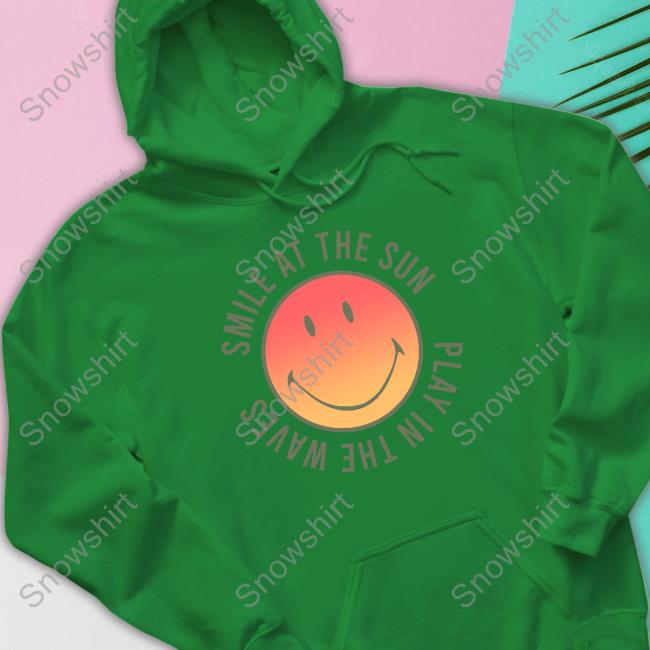 Smile At The Sun Play In The Waves Limited Edition Tee Shirts Official Smile At The Sun Play In The Waves Shirt