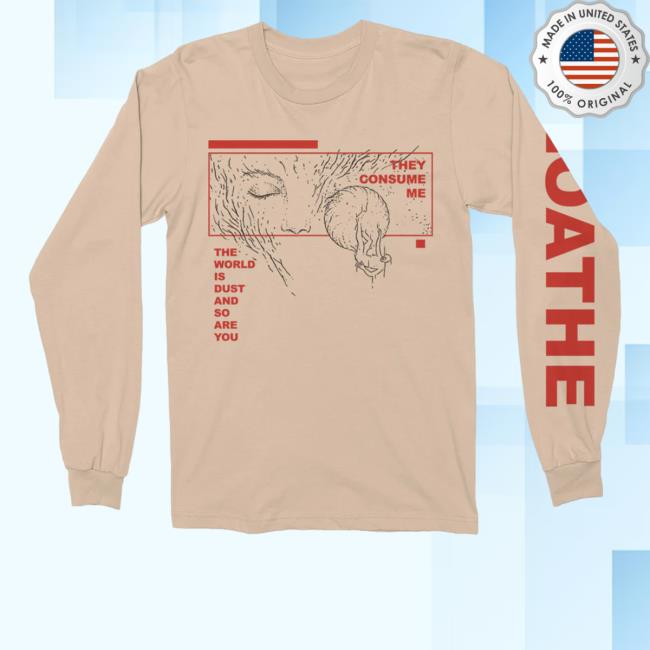 Official Sharptone Records Merch Loathe They Consume Me Sand Crewneck