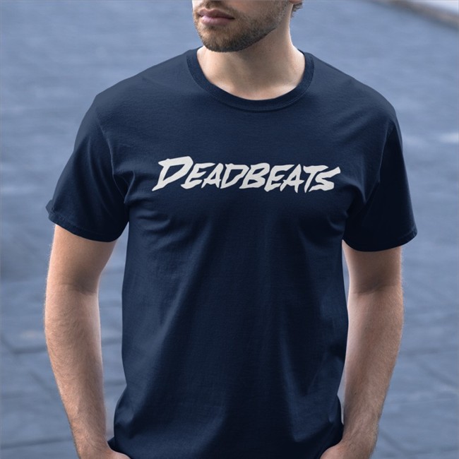 Deadbeats Merch Deadbeats Logo Black Tank Top Deadbeats Black Shirt