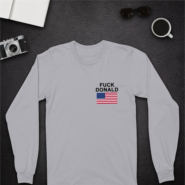 Fuck Donald Tee Shirt Rbisrb American Flag