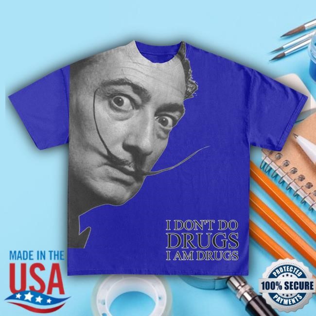 Official Heavyweight Legends Salvador Dalí Vintage New Shirt