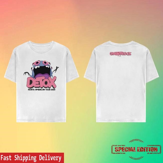 Official One Ok Rock Detox Monster Tour Pullover Hoodie