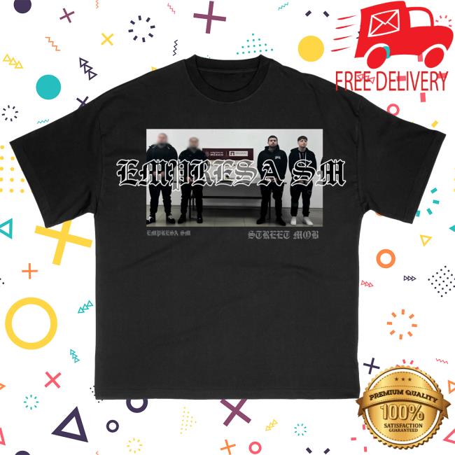 Official Street Mob Records Empressa Sm - Black New Shirt