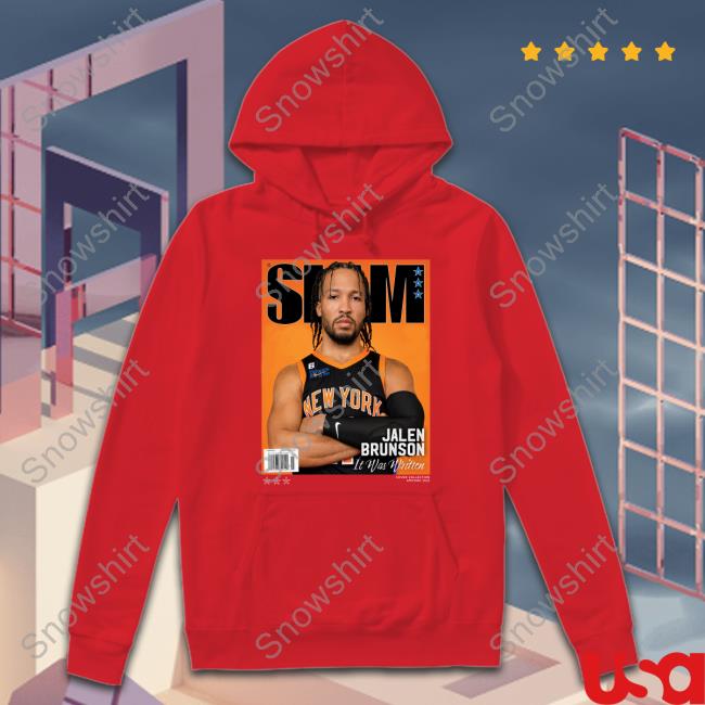 Josh Hart Wearing Slam Cover Jalen Brunson Slam 243 Shirt Official Slam Cover Jalen Brunson Slam 243 T Shirt