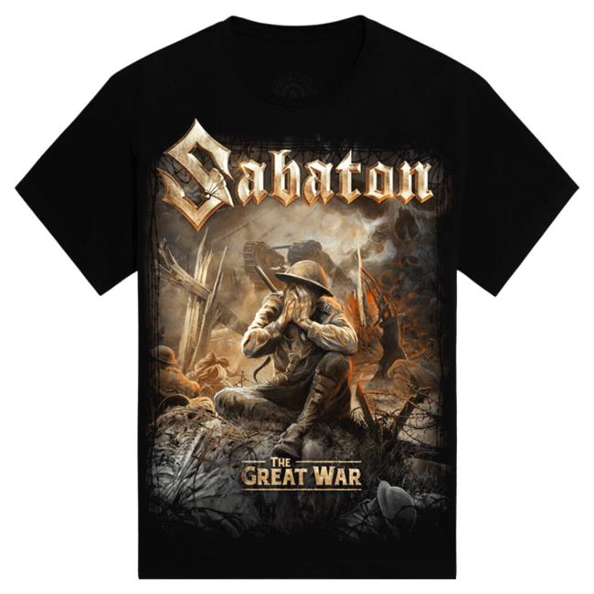 Official Sabaton Merch Store Sabaton The Great War T Shirt Sabaton Shop