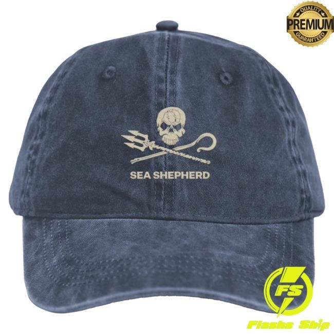 Official Sea Shepherd Store Jolly Roger Oat Logo Cap