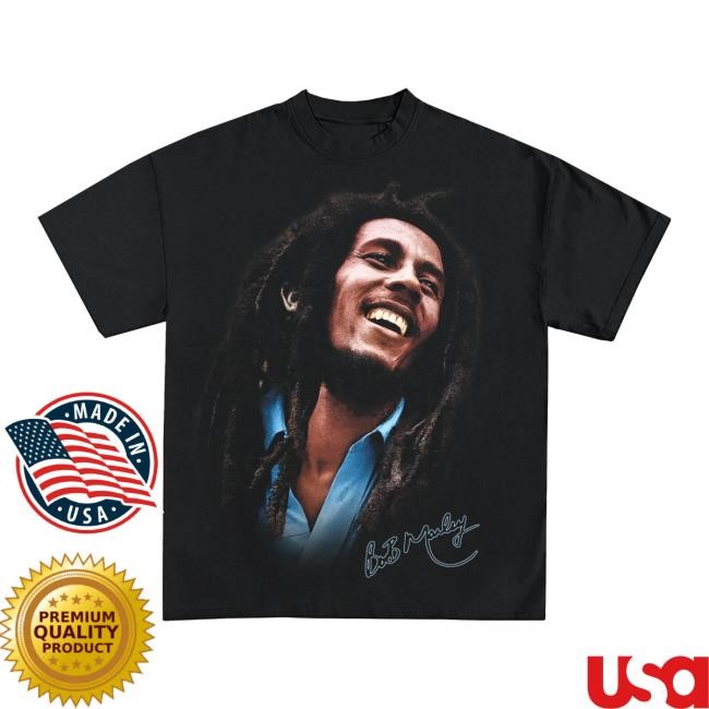 Bob Marley Graphic Top Shirt
