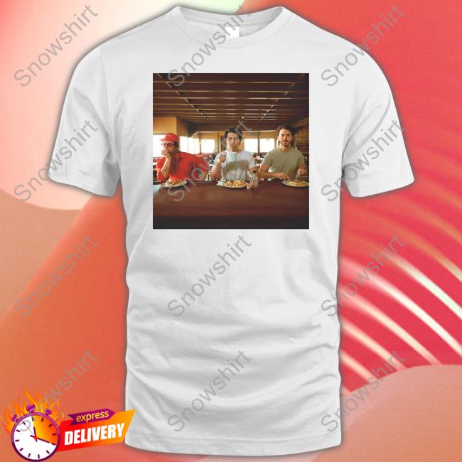 Waffle House Graphic Tee Shirt Jonas Brothers Merch Waffle House Graphic Long Sleeved T Shirt