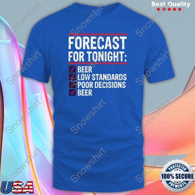 Official Forecast For Tonight Long Sleeve Tee