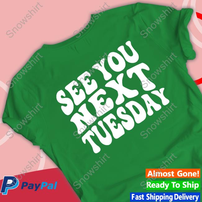 James Kennedy See You Next Tuesday Pink Tee Itsjameskennedy James Kennedy See You Next Tuesday Pink T Shirts