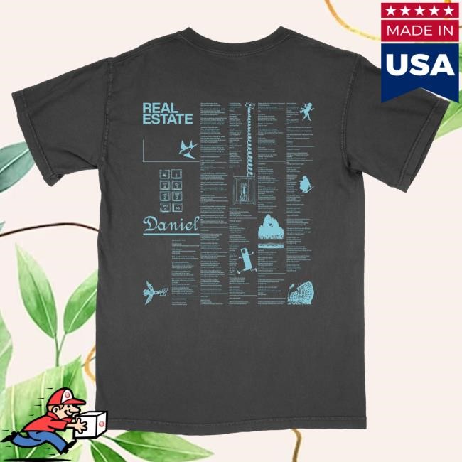 Official Ambient Inks Daniel Lyric Tshirt - Pepper