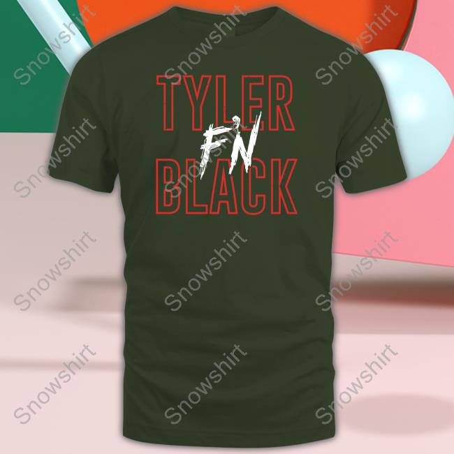 Official Black And Brave Merch Tyler F'n Black Tee Shirt Tyler F'n Black Shirt