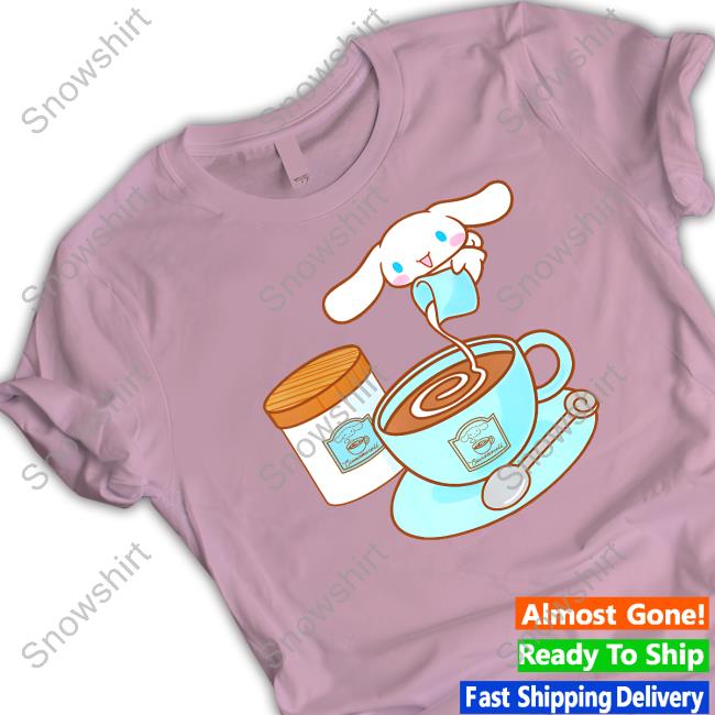 Official Cinnamoroll Sanrio Coffee Tee