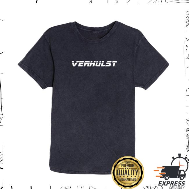 Verhulst Logo Black T Shirts