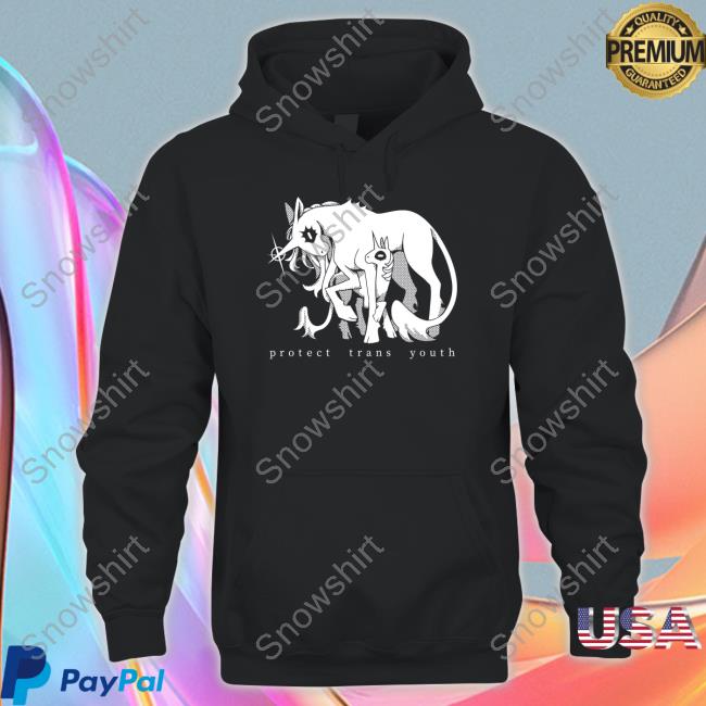 Watery Day Merch Protect Trans Youth Tee Shirt