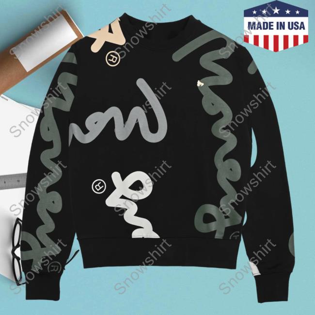 Official Money Clothing Aop Super Sig Hoody Black