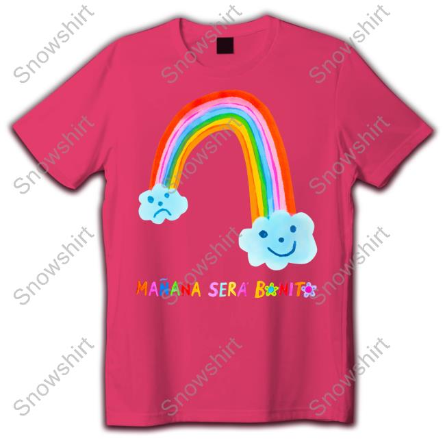 Manana Sera Bonito Merch Mañana Será Bonito Rainbow Hooded Sweatshirt Shopkarolg Manana Sera Bonito Merch Mañana Será Bonito Rainbow Sweatshirt