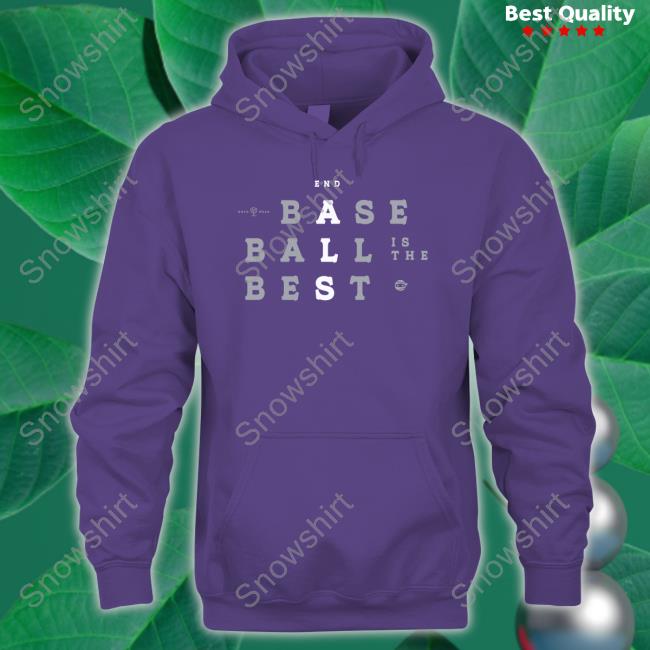Baseball Is The Best Long Sleeve T Shirt Rotowear Merch Baseball Is The Best Long Sleeve T Shirt