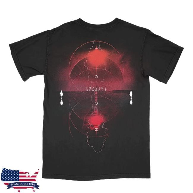 Imagine Dragons Official Merch Store Circles Black Tshirt Imagine Dragons Clothing Shop Imaginedragonsmusic