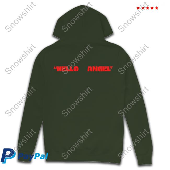 The Idol Hello Angel Hoodie Hbo Original The Idol Hello Angel Hoodie
