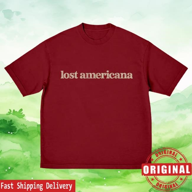 Official MGK Merch Machine Gun Kelly lost americana logo Tees