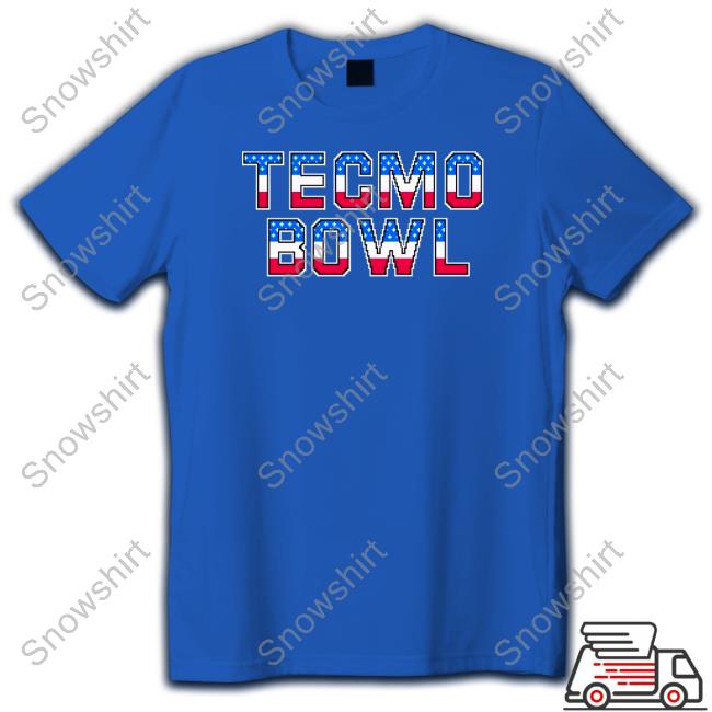 Official Homage Tecmo Bowl Logo Tee Shirt Official Homage Tecmo Bowl Logo Tee Shirt