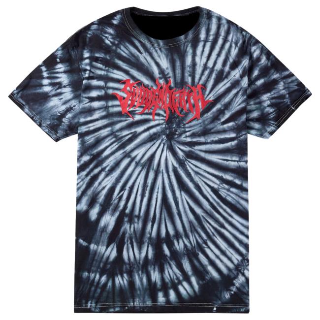 Official Svdden Death Merch Svdden Death White And Black Tie Dye Svdden Hot Shirt SvddenDeath