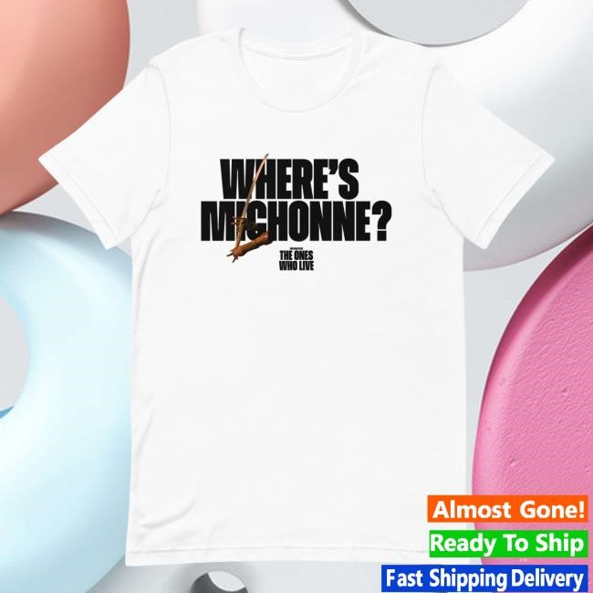 The Walking Dead Where's Michonne? Katana Adult Top Shirt | Amc Clothing Shop Merch
