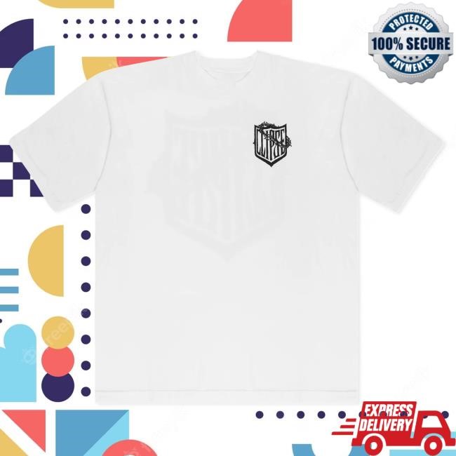 Verdy X Clipse Let God Sort Em Out Crown Of Thorns Shirt (White) | Clipse Merch Store Official