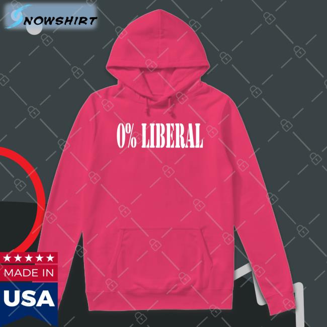 Tactical Savage Apparel Shop 0% Liberal Hooded Sweatshirt Real Bryson Gray