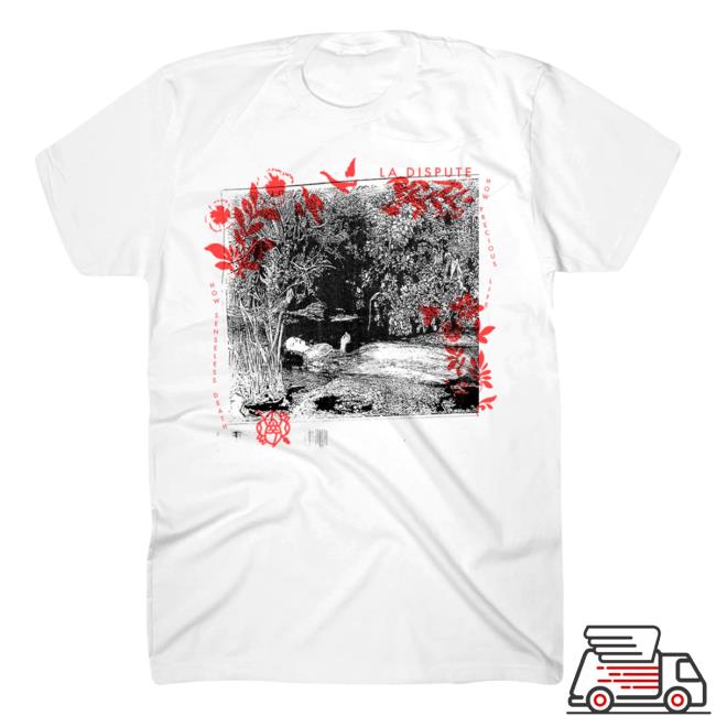 Official Hello Merch Ophelia White Tshirt HelloMerch LaDispute